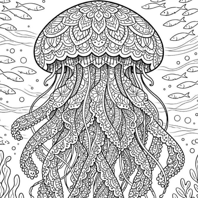 100 Desenhos Animais Mandalas para Colorir - TERAPIA E RELAXAMENTO Papel A4 (1 por folha)