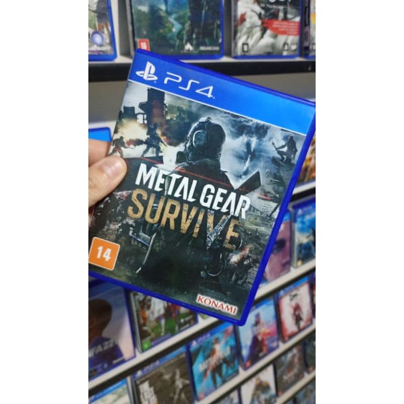 JOGO METAL GEAR SURVIVE MÍDIA FÍSICA SEMI NOVO