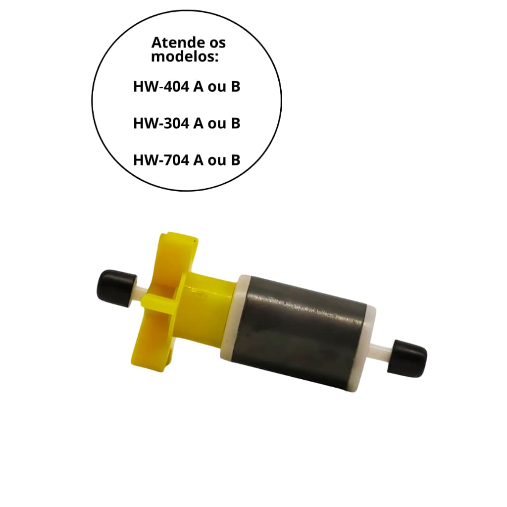 Impeller Rotor Para Filtro Canister Sunsun Hw-404a Hw-404b, Hw-304a Hw-304b, Hw-704a Hw-704b