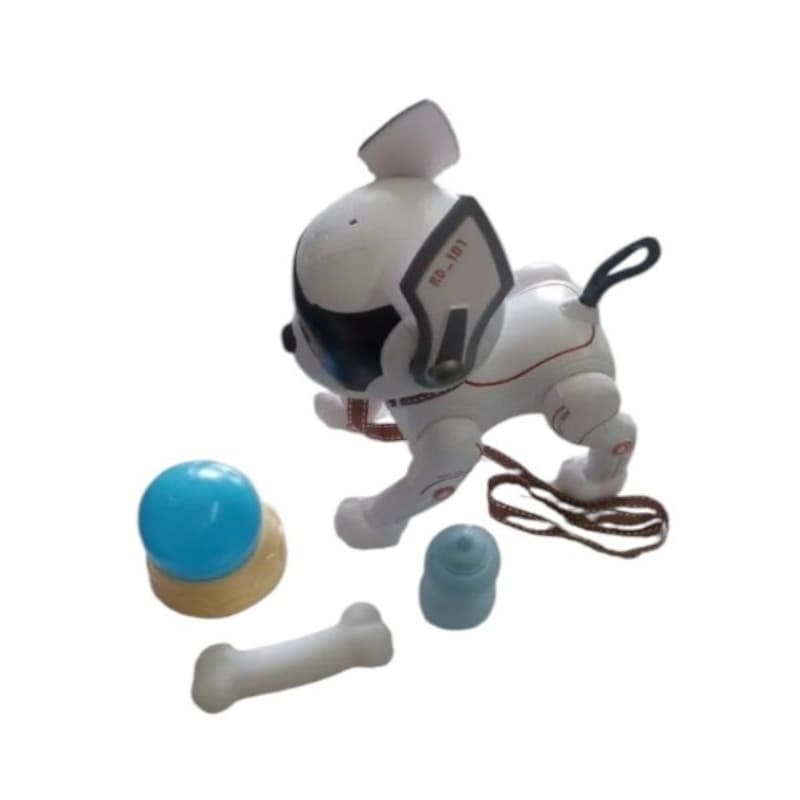 Cão robô inteligente Interage através de um toque