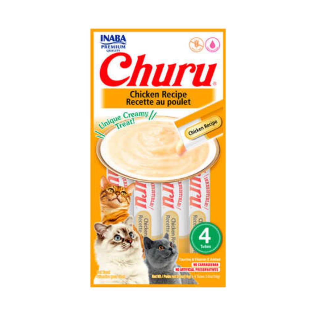 Petisco Churu para Gatos 4 tubes com 14g