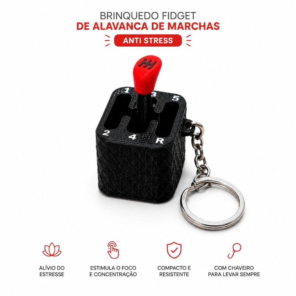 Alavanca de cambio anti stress Fidget Toy brinquedo sensação real de marchas