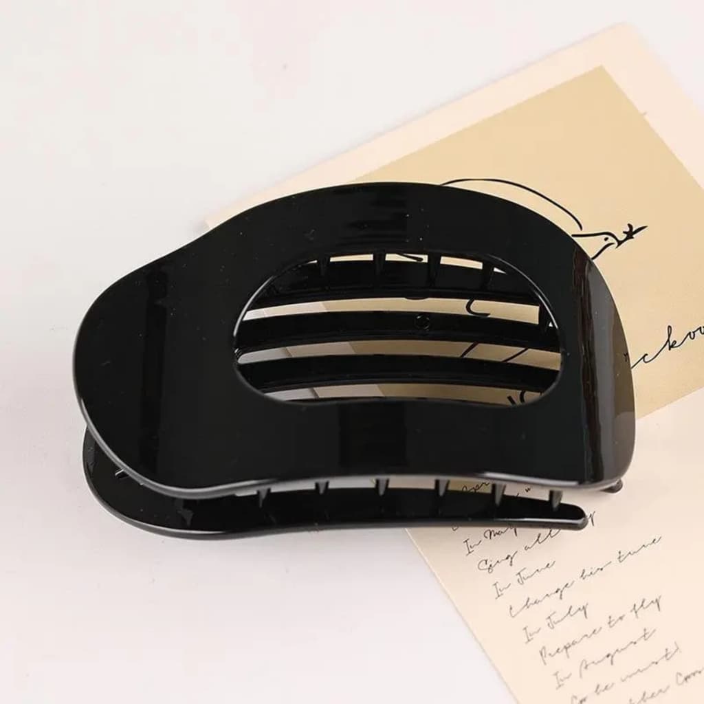 Presilha/piranha/garra  Cabelo Oval Francesa - Elegância