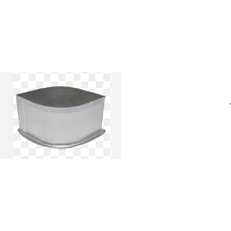 FORMA DE ALUMINIO OVAL, 8X4X5 PRÓPRIA PARA LINDAS PRODUÇÕES DE VELAS AROMÁTICAS, VELAS EM CIMENTO, VELAS EM GESSO