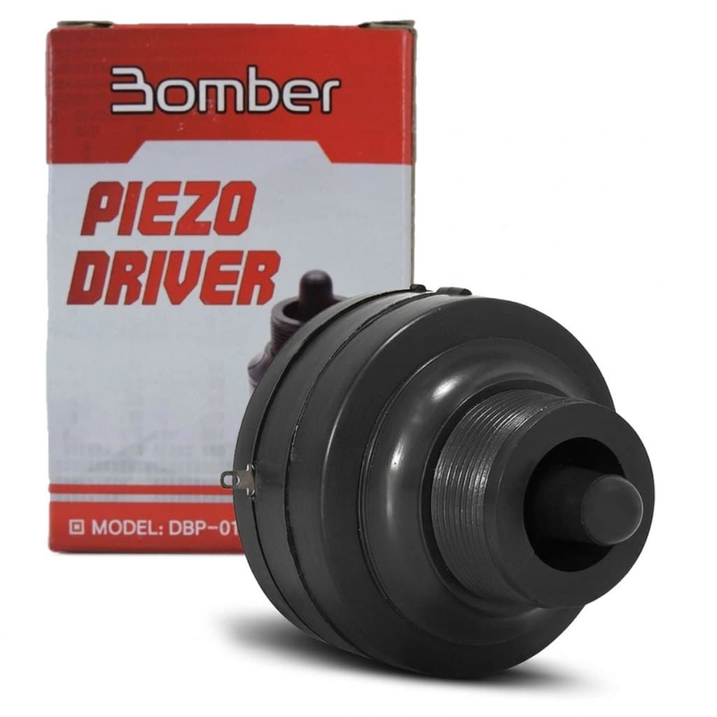 Driver Bomber Piezo DBP-01 Original 100W RMS 8 Ohms Profissional Para Corneta Som Automotivo Trio Potente