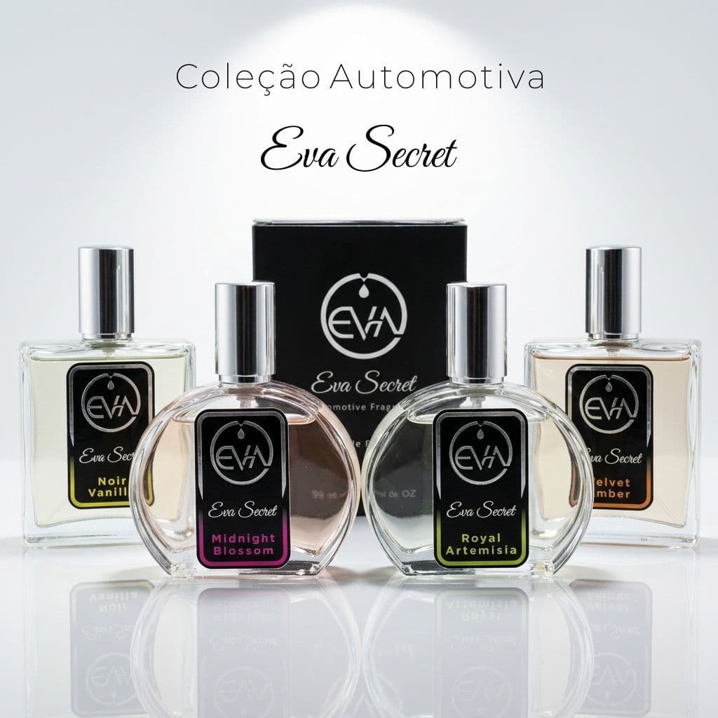 Perfume Automotivo Spray 50ml | Eva Secret - A Experiência da Alta Perfumaria para o seu Carro