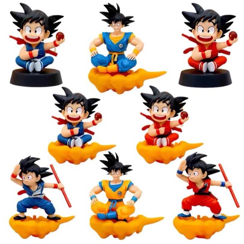 Figura de Ação Goku Na Nuvem Dragon Ball Action Figure Boneco