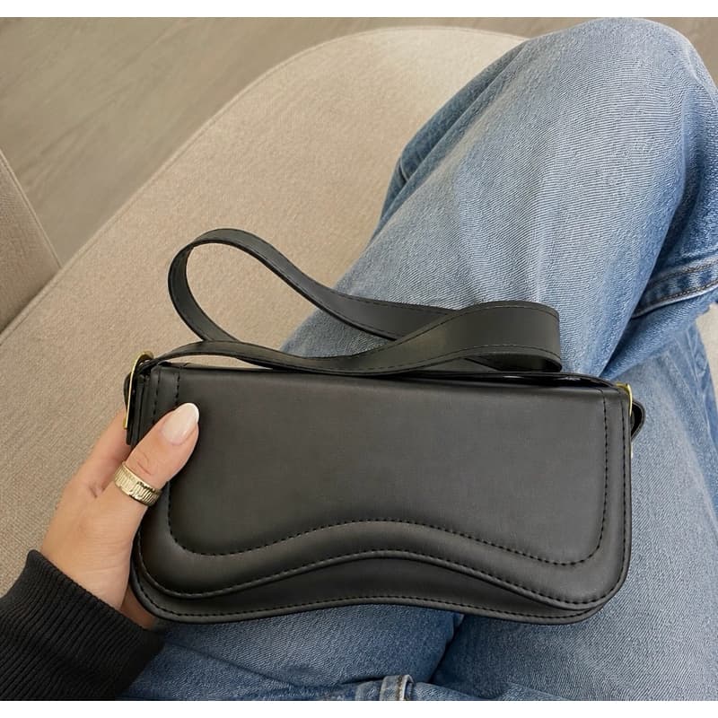 Bolsa Feminina Baguete de Ombro Modelo Primeira Linha Disponível para Envio