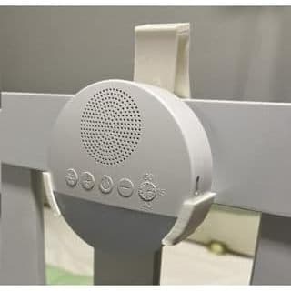 Suporte para Aparelho de Ruído Branco com Encaixe Seguro no Berço, Solução para Som do Bebê Não Cair
