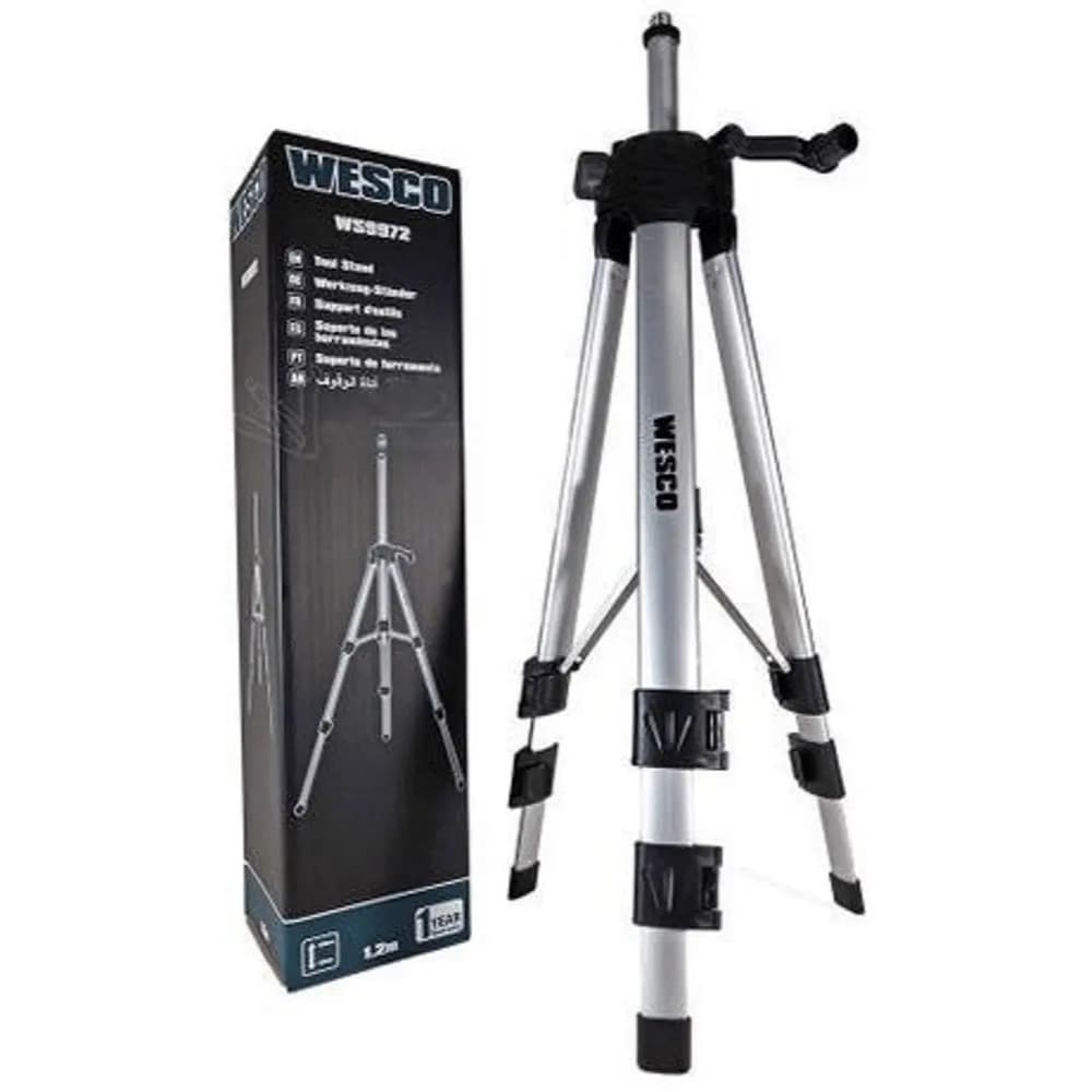 Tripe Para Nivel A Laser Com Bolha Manual Ws9972 Wesco