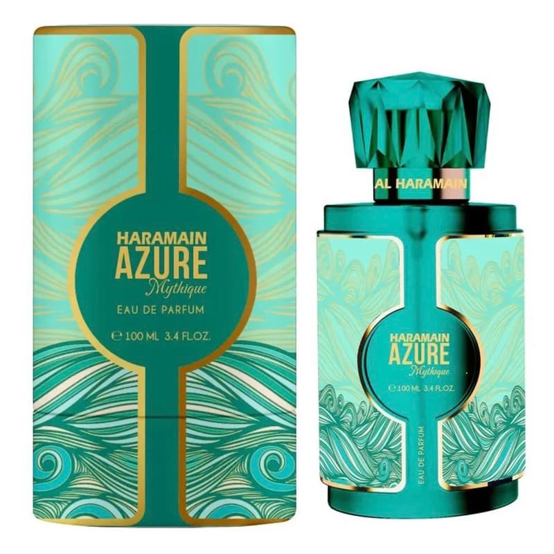 Perfume Arabe Azure Mythique Al Haramain EDP Original Masculino Luxo 100ml