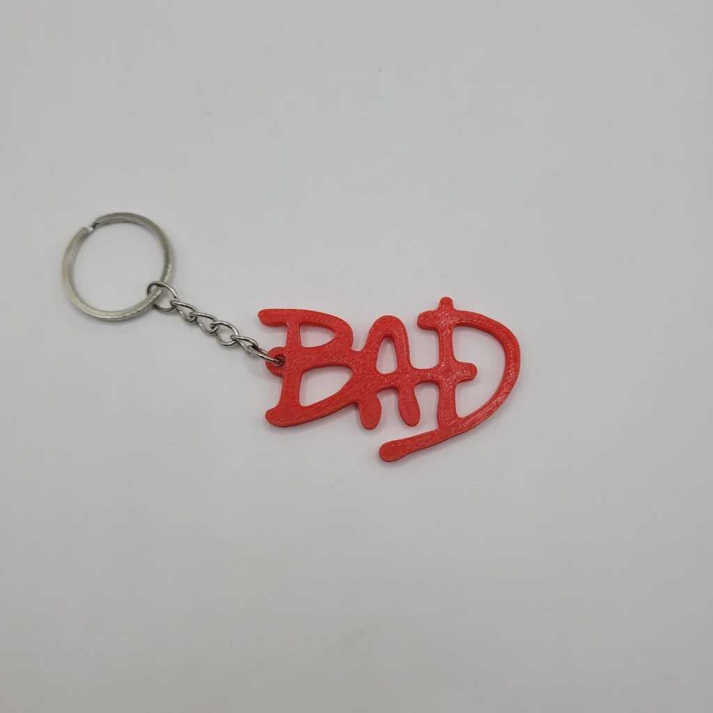Chaveiro 3D Michael Jackson Bad Colecionável Pop
