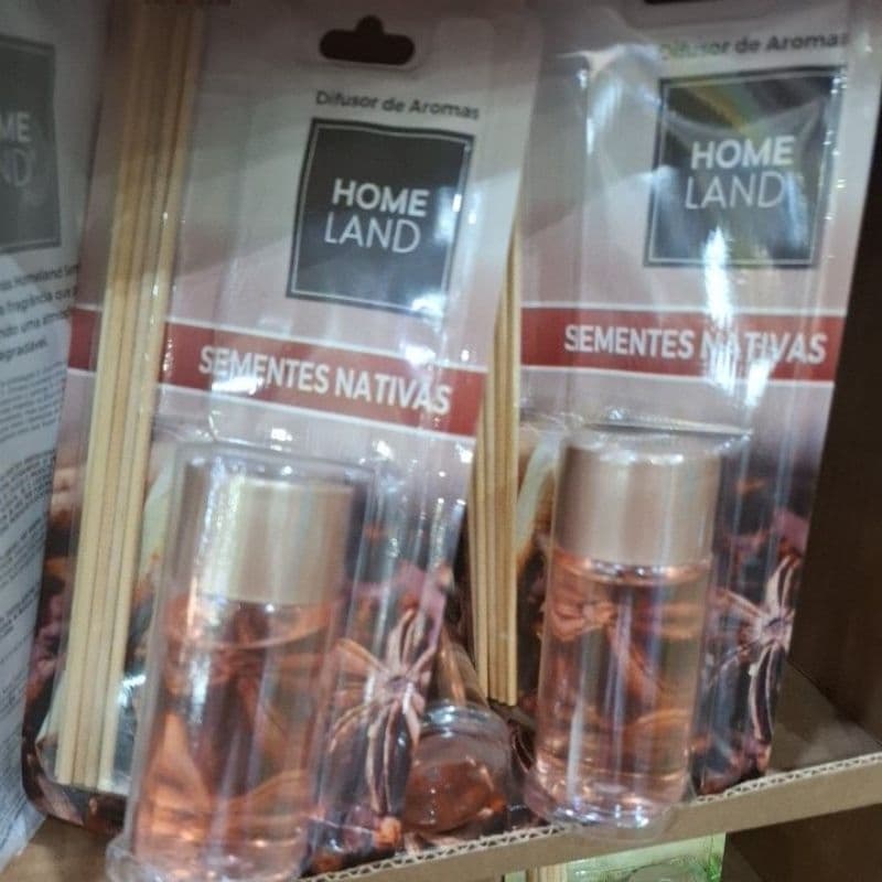 02 unidades de Difusor Aromatizador Home land 100ml