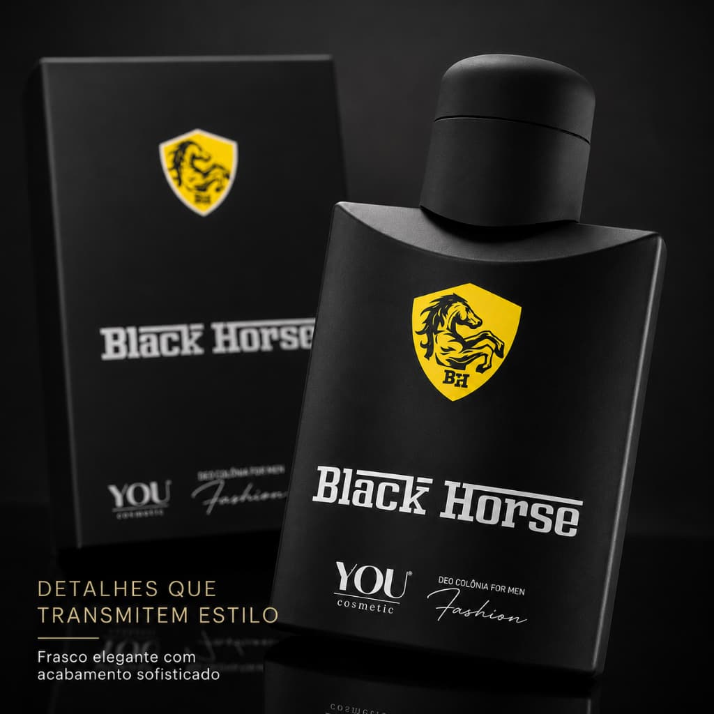 PERFUME MASCULINO BLACK HORSE- 100ML