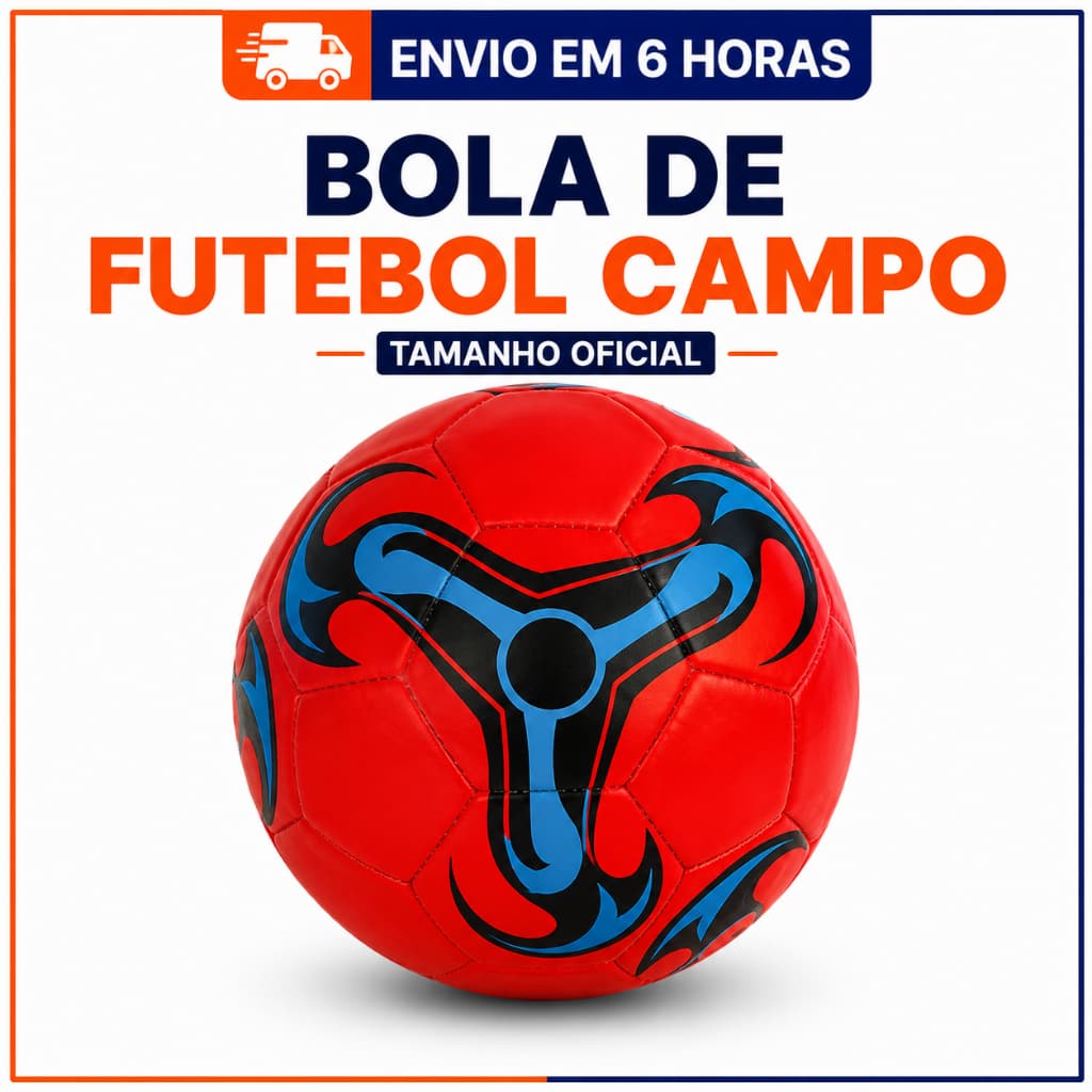 Bola de Futebol Campo Tamanho oficial