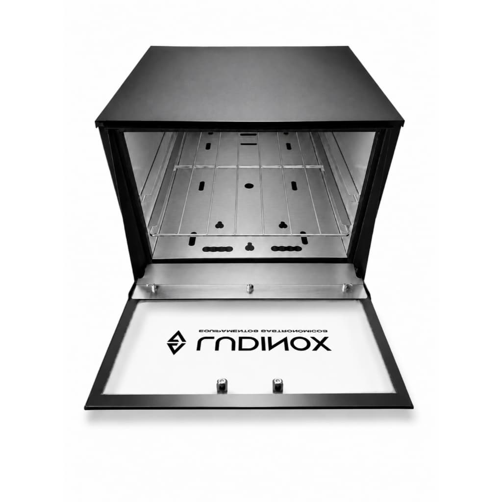 Forno Industrial Grande 120 Litros Porta Vidro Temperado Ludinox Para Bolo Pizza Salgados Pães