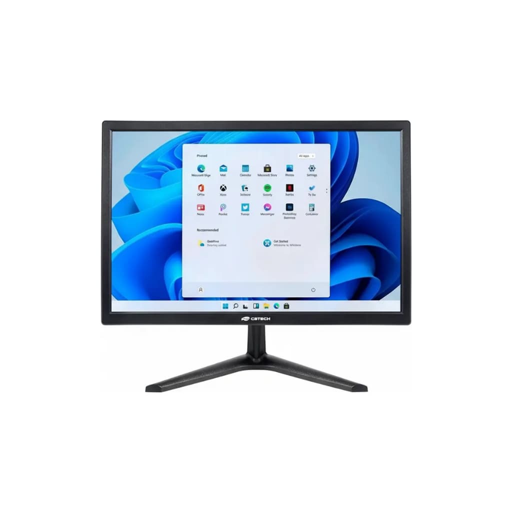 Monitor C3Tech MR-19 LED HD 19' Polegadas Com HDMI e VGA