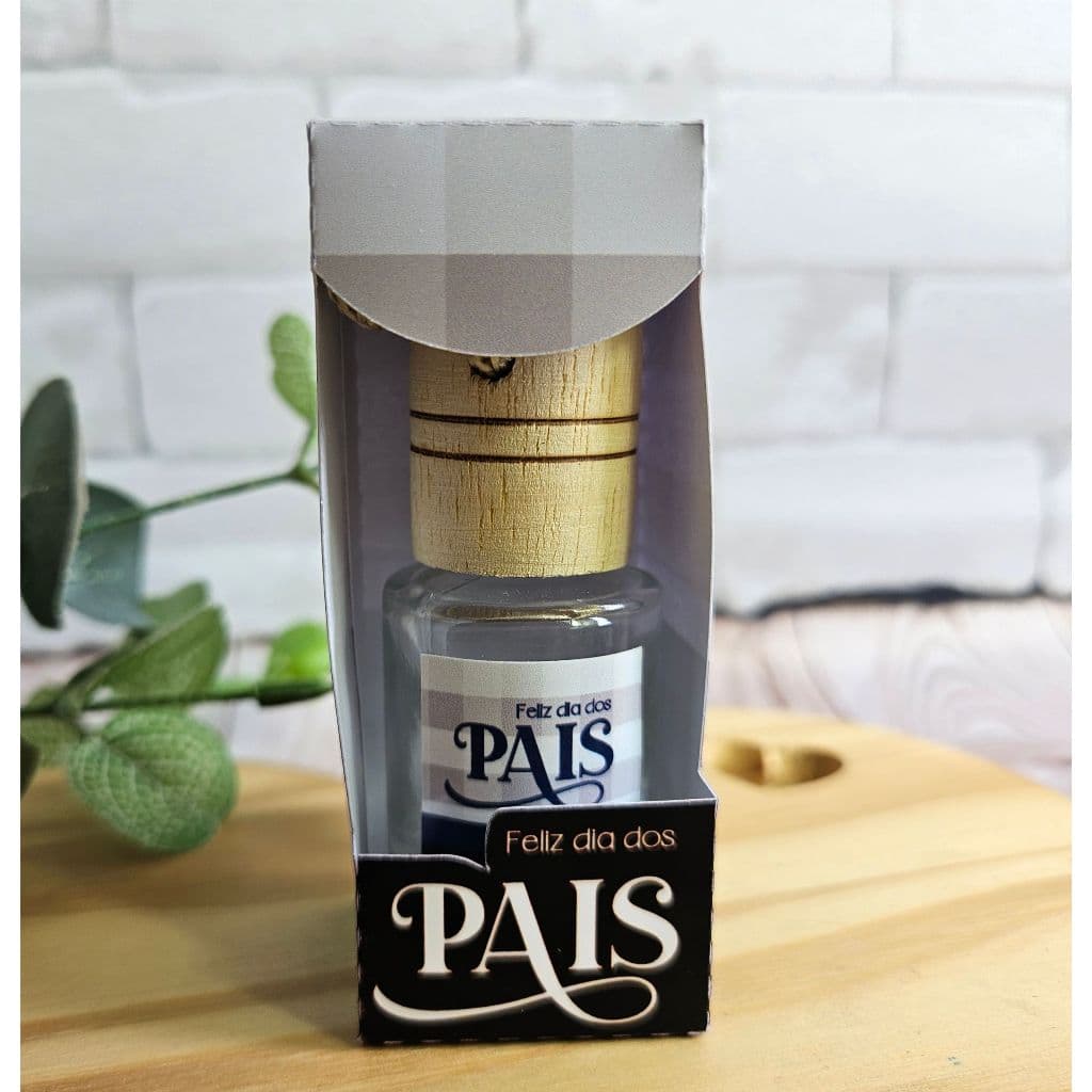 Mimo Dia dos Pais - Caixinha com Aromatizador de Carro - Lembrancinha Dia dos Pais - Aromatizador Automotivo