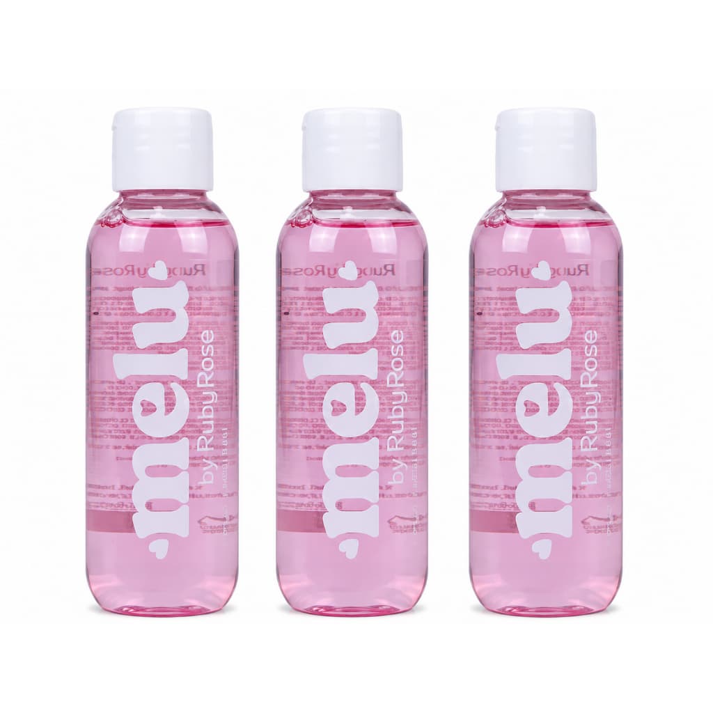 Água Micelar Melu Ruby Rose 100 ML - 1 UNIDADE OU KIT COM 3 UNIDADES