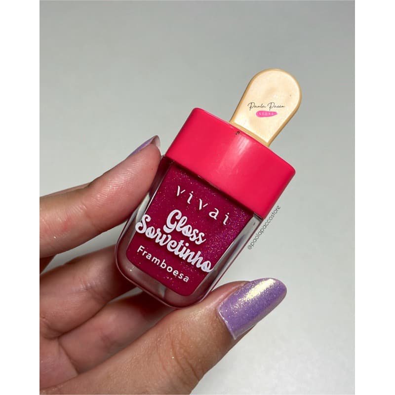 Vivai – Gloss Sorvetinho Hidratante Lábios com Brilho e Sabor