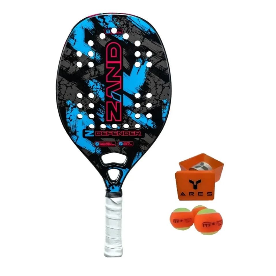 Raquete Beach Tennis Zand Z Defender 2024 - 12k