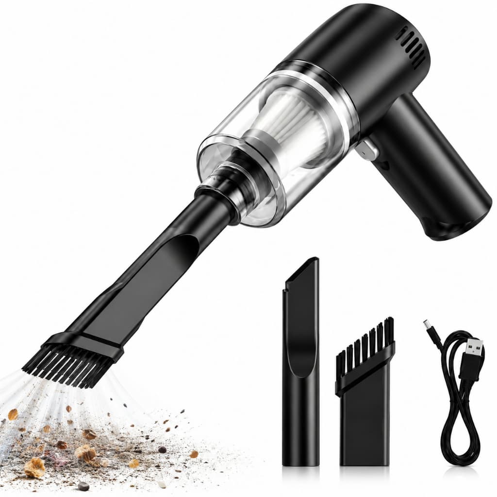 Mini Aspirador Pó 3 Em 1 Portátil Usb Para Carro Casa Limpeza Doméstica Multifuncionais Recarregável
