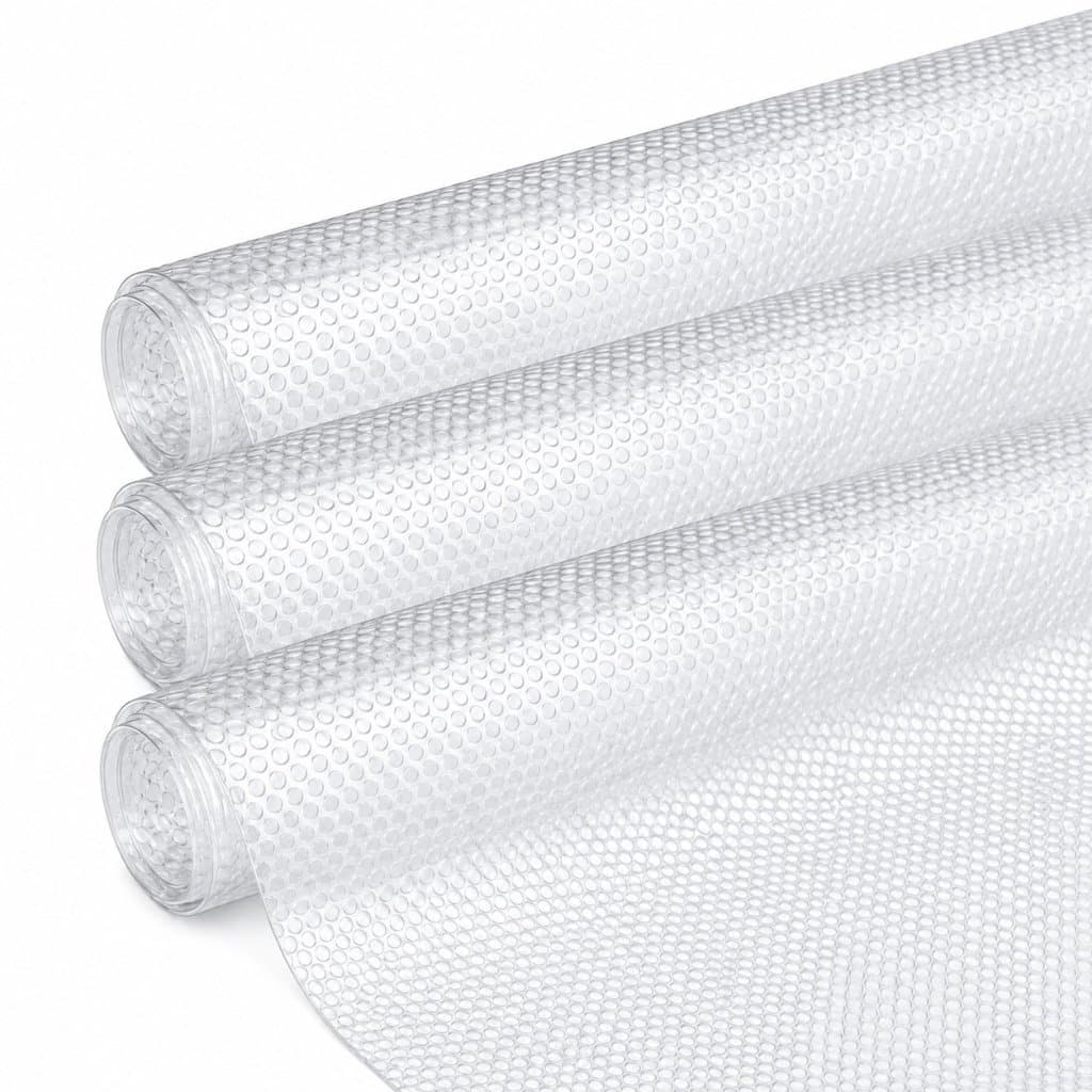 Kit 3 Forros Emborrachados 200x45cm Premium Antiderrapante Para Organização Doméstica Recortavel