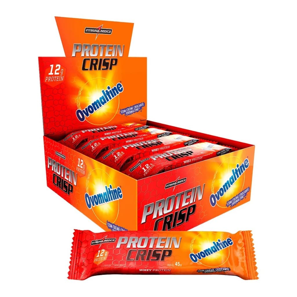 CRISP BAR OVOMALTINE CAIXA COM 12 UNIDADES INTEGRALMEDICA