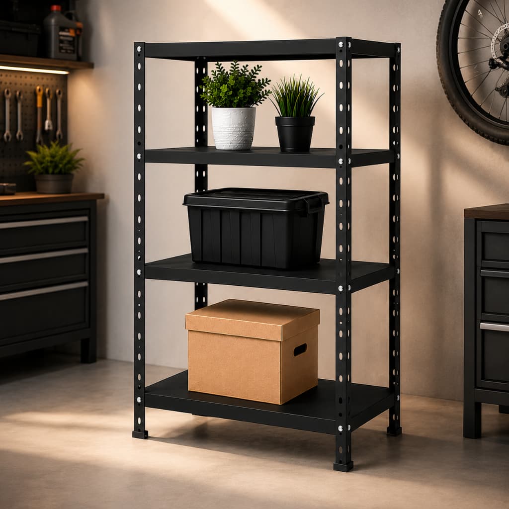 Estante Organizador Livreiro Industrial Prateleira Livros Quarto Sala Cozinha Decoração Ambientes