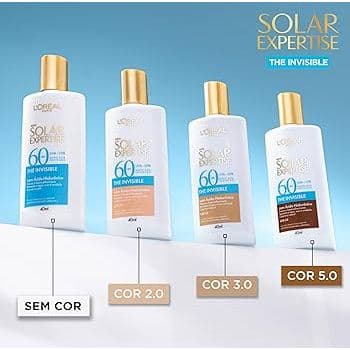 Protetor Solar L'Oréal Paris The Invisible FPS60 40g