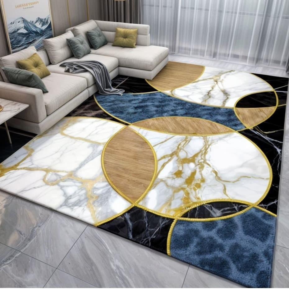 Tapete Belga Premium Para Sala e Quarto Estampas Modernas