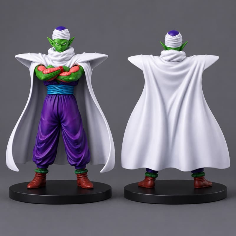 Action Figure Piccolo Damaioh Com Capa 18Cm Dragon Ball Z Banpresto