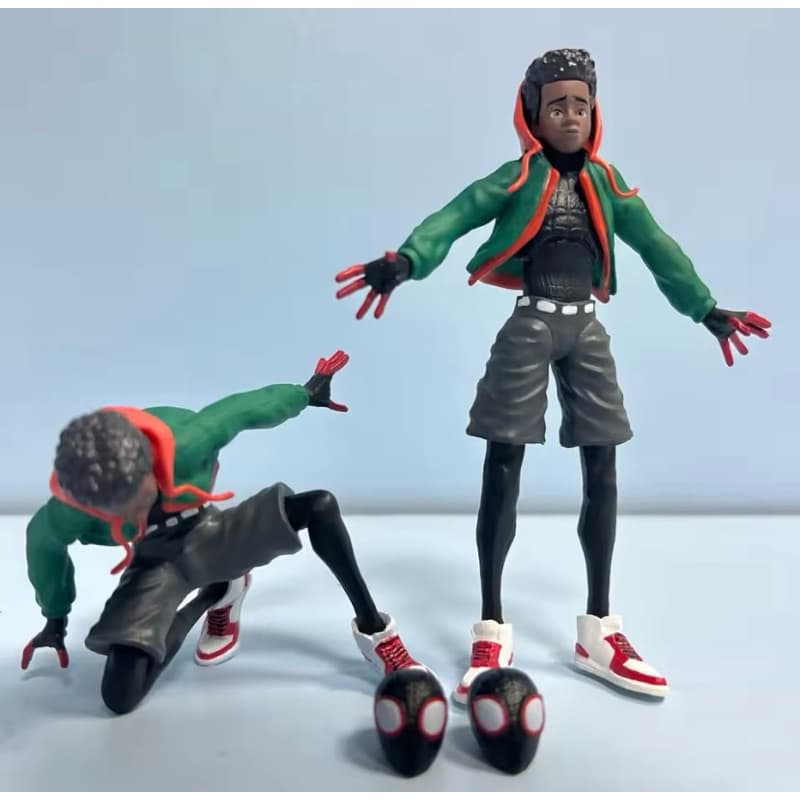 Action Figure Homem-Aranha Miles Morales 14cm – PVC Colecionável