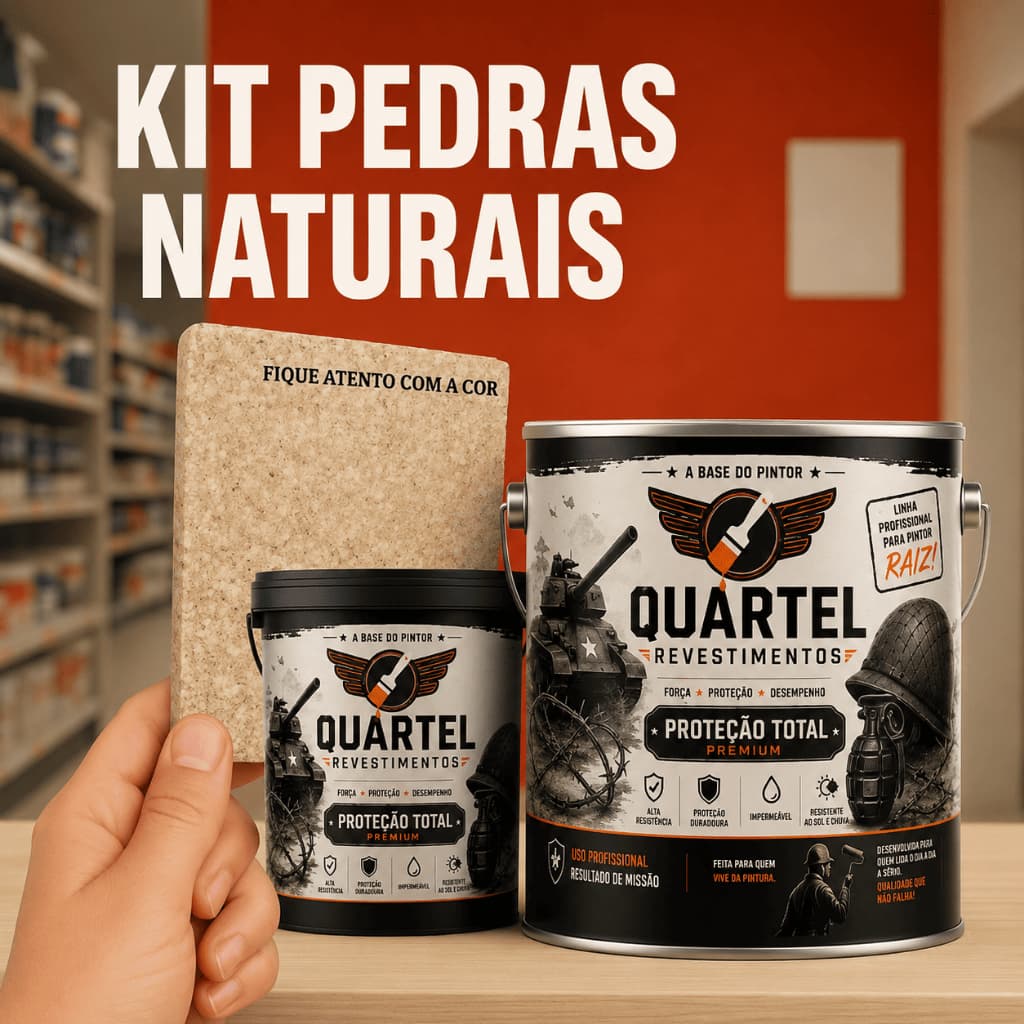 Kit Primer Fundo preparador Pedras naturais Envio Imediato Combo Promocao 20kg