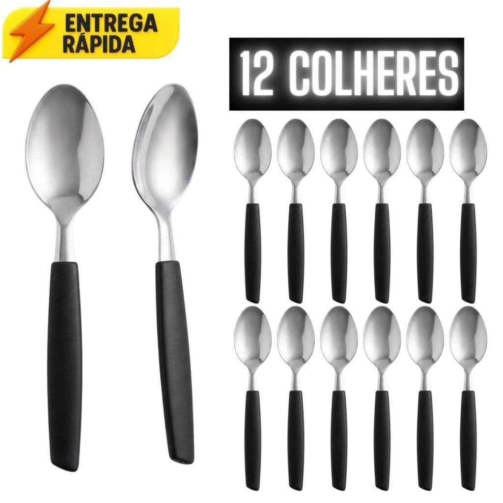 Colheres de SOPA - Talheres de INOX  - Utensílios para cozinha
