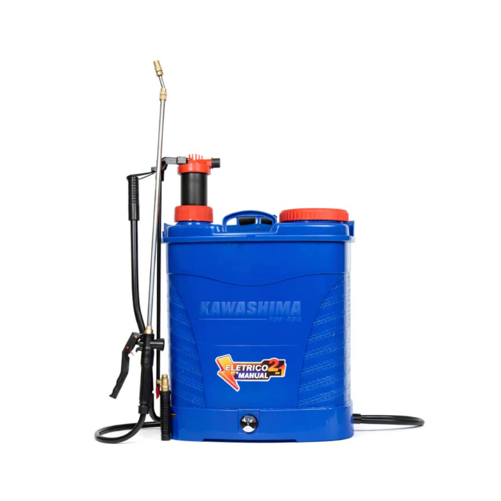 Pulverizador Elétrico 20L Kawashima 2 Em 1 Pulverizador Mochila Com Bateria Bivolt PEM-P20 Alta Pressão