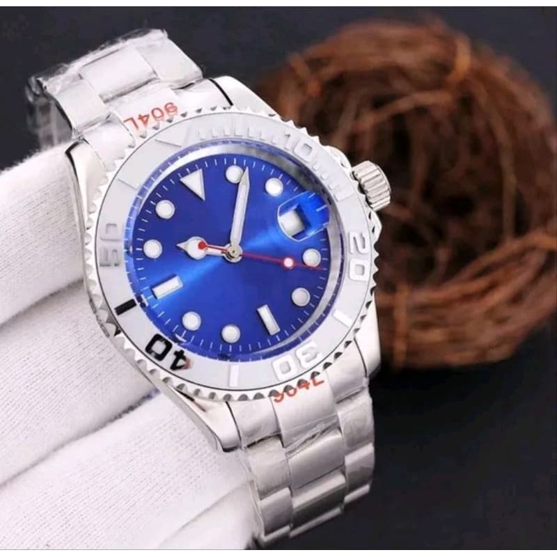 Relógio Automático Masculino ZDR Várias Cores Azul Preto Dourado Casual Aço Inox Completo 40mm