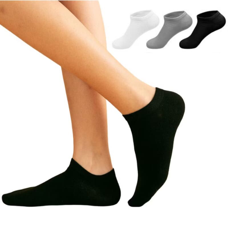 Kit Com Meia de Algodão Unisex