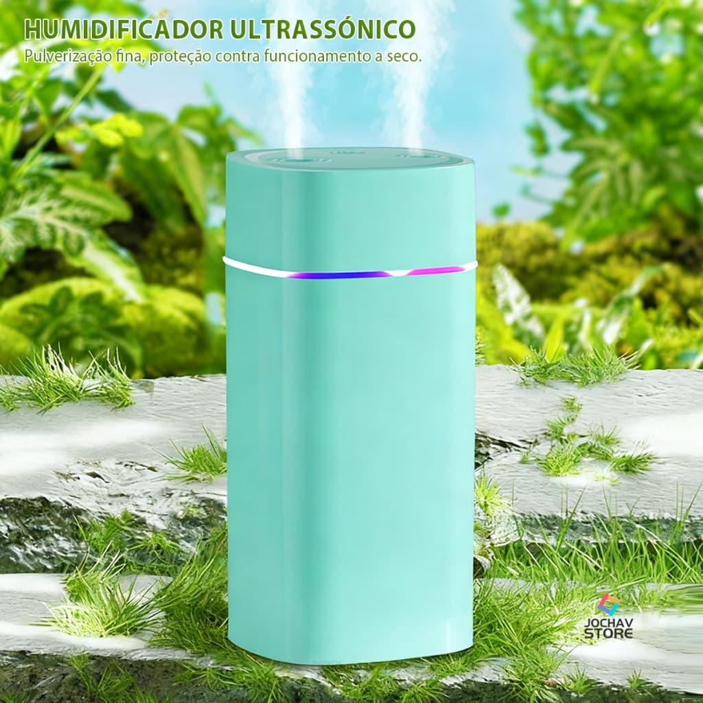 Mini Umidificador De Ar E Difusor Aromatizador De Ambiente Ultrassônico Portátil Usb Purificador De Ar Para Quarto