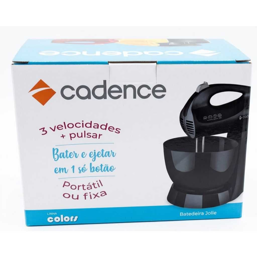 batedeira cadence jolie 3 velocidades+pulsar 127v