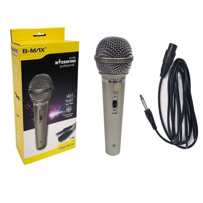 MICROFONE PARA CHURRASCO EM FAMILIA CANTAR OU TRABALHO