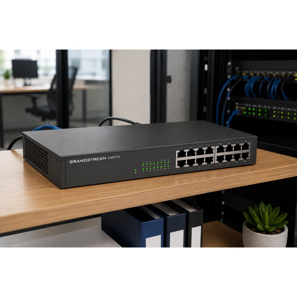 Switch 16 Portas Gigabit Grandstream GWN7702