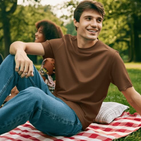 Camiseta Masculina Algodao Super Premium Malha Encorpada 40.1 Confortável