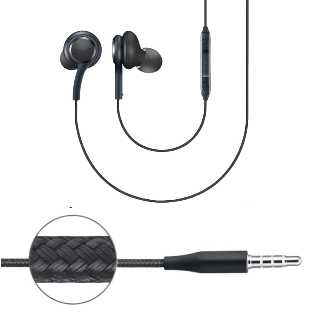 Fone de Ouvido H'Maston EJ-S8 P2 com Microfone – Som Estéreo e Conforto para o Dia a Dia