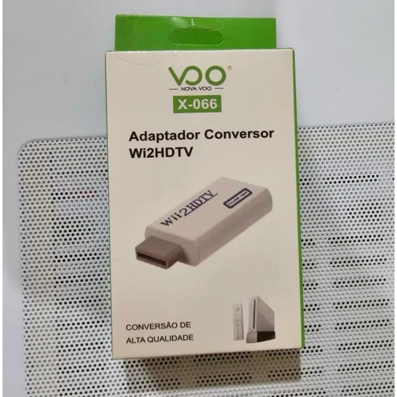 Adaptador Conversor Nintendo Wii Componente para HDTV HDMI