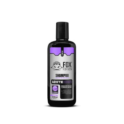 Shampoo Matizador Fox Profissional Efeito Desamarelador Cabelo Loiro