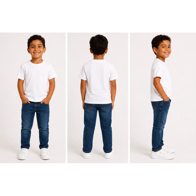 Camiseta  Infantil 100% Algodão para Sublimação Uniforme Unissex