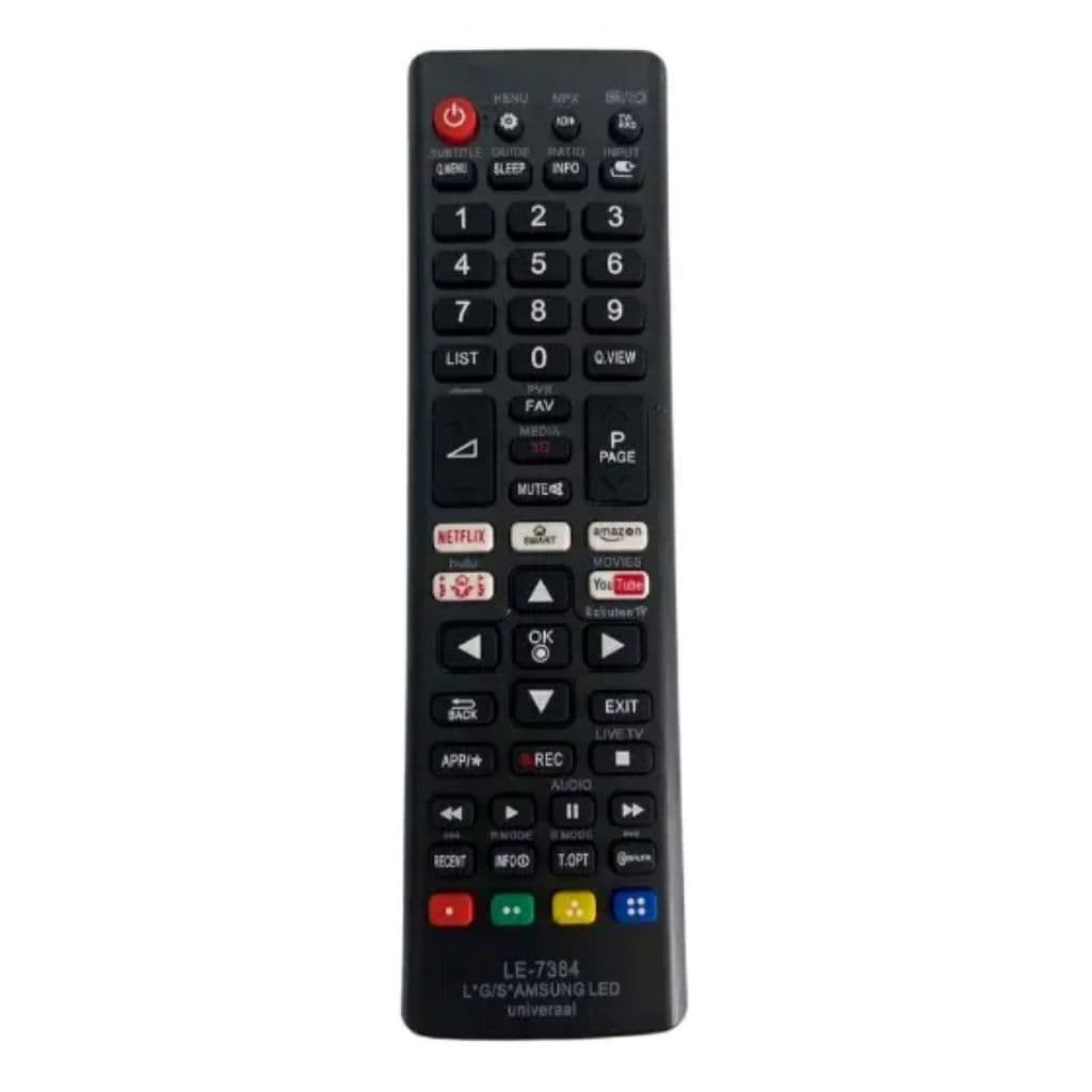 Controle Remoto Compatível Samsung E Lg Le-7384 Universal