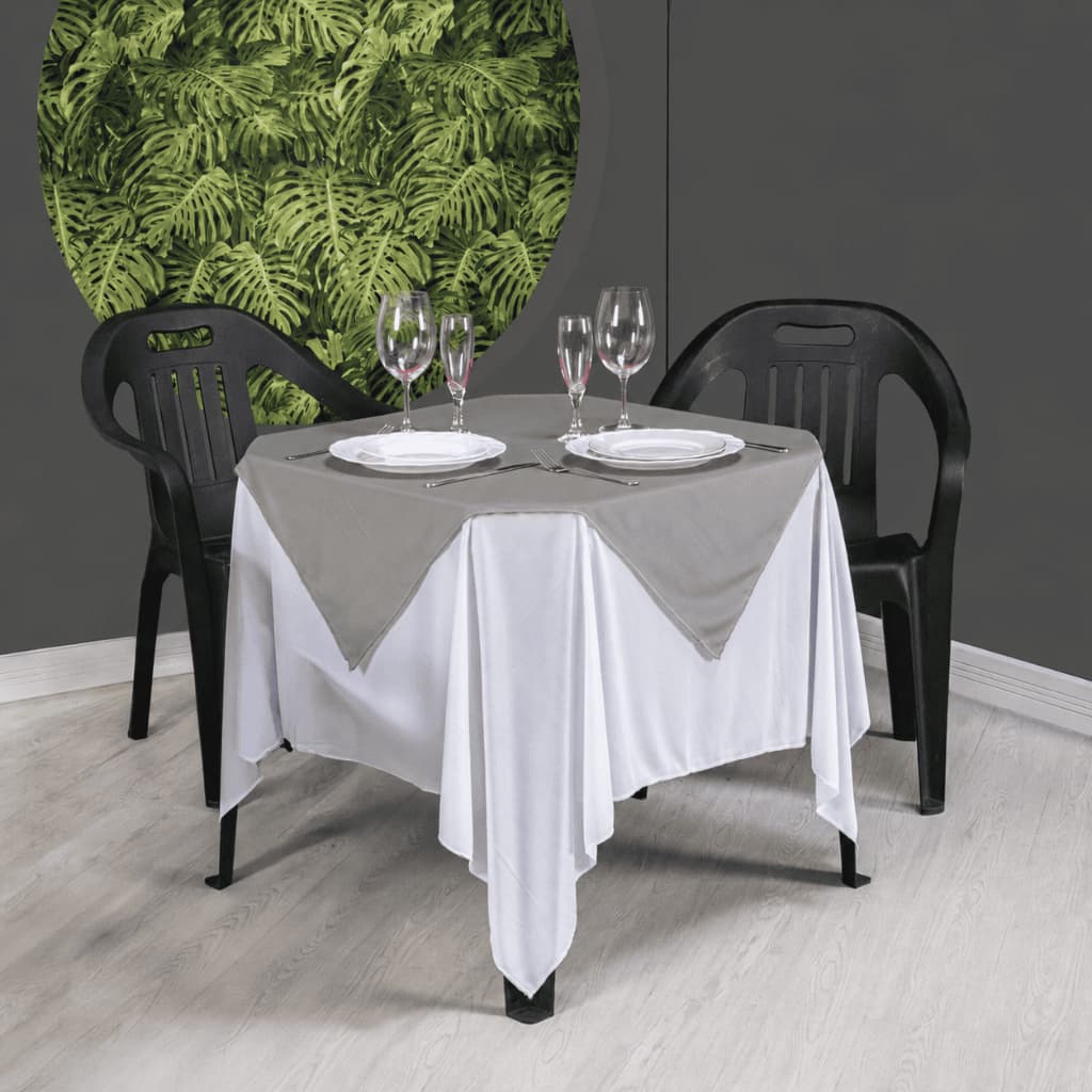 Kit 20 Toalhas Para Decoração De Festa + Cobre Mancha 75x75cm