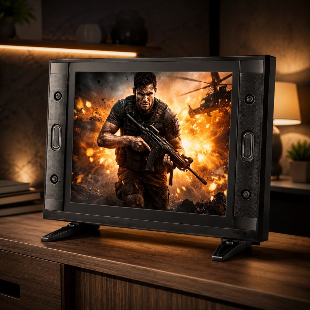 Tv Led 17 polegadas Hd Hdmi Usb Com Conversor Digital Isdbt
